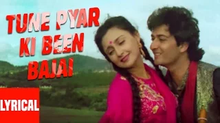 Tune Pyar Ki Been Bajai Lyrical Video | Aayee Milan Ki Raat | Anuradha P, Mahd Aziz |Avinash,Shaheen