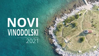 Novi Vinodolski / July 2021 / Drone 4K Footage