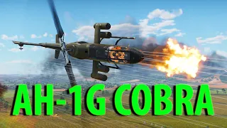 THIS CHOPPER ABSOLUTELY SHREDS - AH1G Cobra Gunship War Thunder Game Play