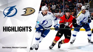 NHL Highlights | Lightning @ Ducks 1/31/20