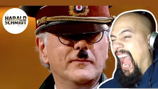 American Reacts To Harald Schmidt mit genialer Hitler Parodie (Die Harald Schmidt Show)