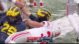 In case you missed it, Michigan BEATS Ohio State! Plus Celebration!