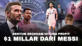 "Senyum Beckahm, Dibuat Untung Besar Messi, …” Melihat Dampak Besar Kehadiran Messi ke Inter Miami