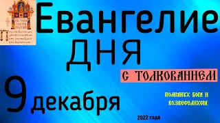 Евангелие дня с толкованием 9 декабря   2022 года 90 псалом