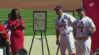 Cardinals fans celebrate Yadier Molina Day