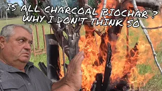 IS ALL CHARCOAL BIO CHAR? WHY I DON'T THINK SO.