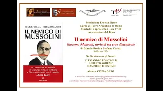 IL NEMICO DI MUSSOLINI - Fondazione Ernesta Besso