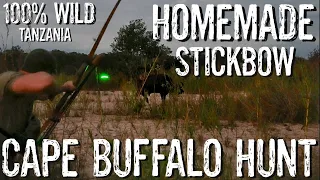 Free Ranging CAPE BUFFALO With a HOMEMADE LONGBOW | My Legacy Bow Hunt |