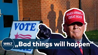 USA WAHLKAMPFENDE: Wahllokale geöffnet - Trump misstraut Wahlsystem