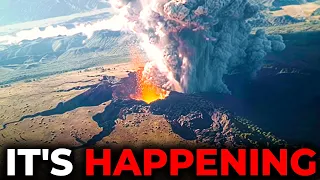 The LARGEST Supervolcano Fissure has FINALLY Exploded and CRACKED Open The Earth!