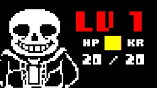 What If You Fight Sans at LV 1? [ Undertale ]