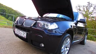 Тест -  драйв BMW X3 2009 3L (test - drive bmw e83)