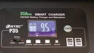 35/18 amp Smart Battery Charger