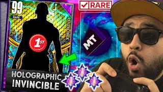 I PULLED THE FIRST RAREST HOLOGRAPHIC INVINCIBLE in New JUICED Dark Matter Packs! NBA 2K23 MyTeam