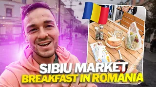Sibiu Market Breakfast 🇷🇴