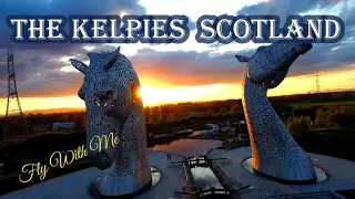 Experience Scotland's Majestic Landscapes at The Helix: Home of The Kelpies DJI Mini2 Drone Video
