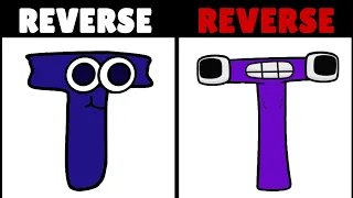 Reverse Spanish VS Reverse Greek Alphabet Lore | Part 2 (Ω-A...)