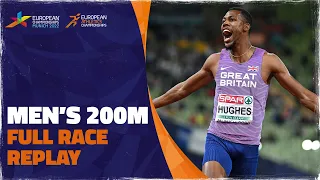 Men's 200m Final | Munich 2022 | Zharnel Hughes