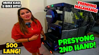 AKALA KO 2ND HAND SA SOBRANG MURA NG PRESYO, ANG LAKI NG DIPERENSYA SA IBA 500 LANG MAY E-BIKE KANA!