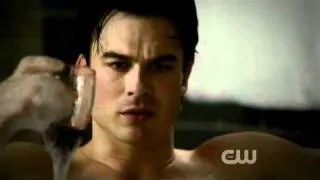 Vampire Diaries - Season02 Episode13 - Daddy Issues - Damon in the tub