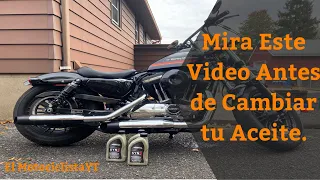 (Tutorial) Como Cambiar el Aceite en una Harley Davidson Sportster