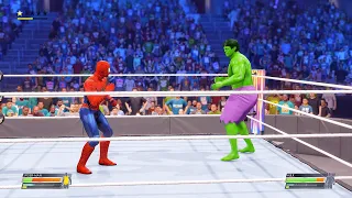 WWE 2K22 | Spiderman vs. Hulk