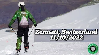 Alpine ski school Zermatt, First day of the season skiing 2022/23