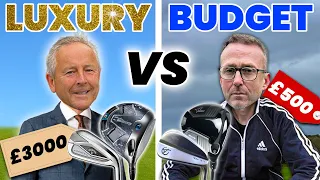 VERY EXPENSIVE GOLF CLUBS VS BUDGET GOLF CLUBS