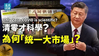 Only Zero-COVID is scientific? What is the purpose of "unified big market"?