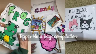 Blind bag paper ✨ TikTok compilation