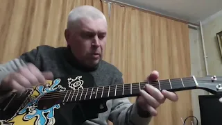 Геннадий Горин играет соло из Master of Puppets