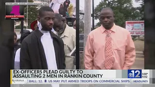 Ex-Mississippi officers plead guilty to racist assault on 2 Black men during raid