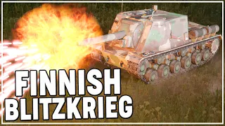 BRAVE FINNISH Troops STORM Forward for a LIGHTING RUSH | Steel Division 2 Finnish Front DLC