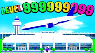 I BUILT A LEVEL 999,999,999 ROBLOX AIRPORT!