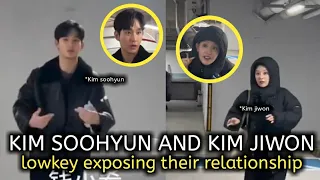 kim soohyun and kim jiwon's secret relationship they're DATING another proofs and evidences