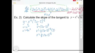 Math AA SL 5C (2/2): Product and Quotient Rules