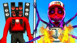 SPEAKER MAN contra o JAKE GIGANTE no GTA 5 ! (Subway Surfers)