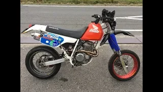 HONDA XLR250R MD22 SUPER MOTARD Motorcycle in JAPAN 実動 書類付き