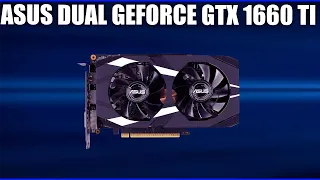 Видеокарта Asus Dual GeForce GTX 1660 Ti (OC Edition) [DUAL-GTX1660TI-O6G, DUAL-GTX1660TI-6G]