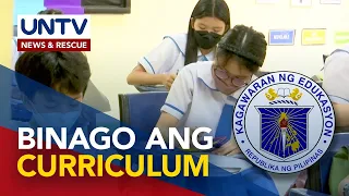 Revised K-10 curriculum, pormal nang inilunsad ng DepEd