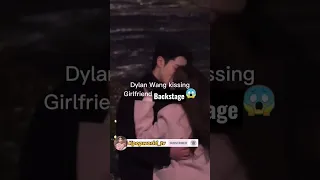 dylan wang & gf kissing in public? 🤗 #dylanwang #shorts #cpop #kissing #kpopworld_tv #kpopworld