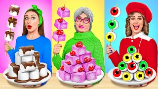 Sfida Di Cucina — Io vs Nonna | Gadget da Cucina e Trucchi Per i Genitori di Multi DO Challenge