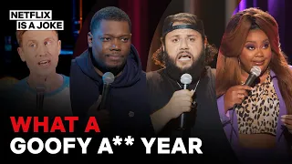 18 Minutes Of Comedians Reflecting On This Goofy A** Year | Netflix Is a Joke