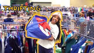 Thrifting at the Largest Thrift store | Fashionable on a Budget