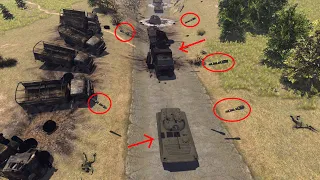 Bayraktar TB-2 destroyes entire Military Convoy in captured Forest - UAV Drone - Arma 3 Mil-Sim