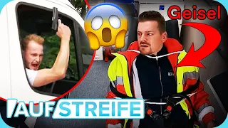 GEISELNAHME im entführten Krankenwagen! 😱 Auf wen hat es der Täter abgesehen? | Auf Streife | SAT.1