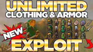 Unlimited Clothing & Armor Exploit with Amiibos in Breath of the Wild | Austin John Plays