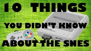 10 Things You Didn’t Know About The SNES