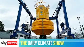 How this advanced buoy tracks climate change in seas off UK