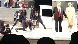 'President Trump' Gets Stabbed To Death In Modern Day Version Of 'Julius Caesar'